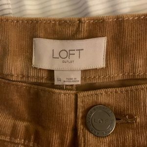 Loft Outlet Size 14 Corduroy Pants